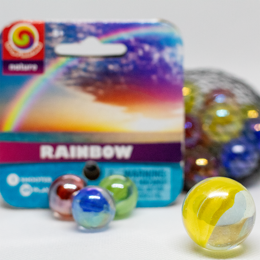 Rainbow Marbles Game Net